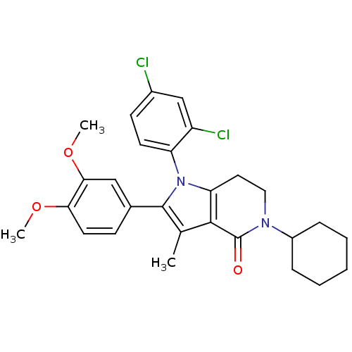 Chemical structure of BindingDB Monomer ID 50198529