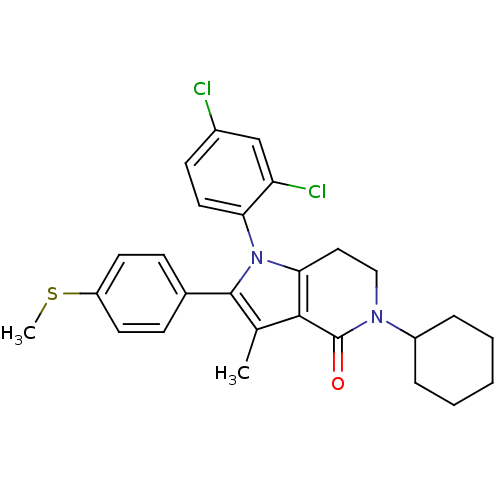 Chemical structure of BindingDB Monomer ID 50198534