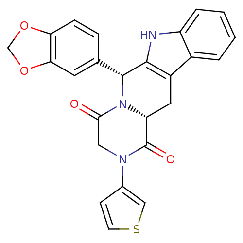 Chemical structure of BindingDB Monomer ID 50198560