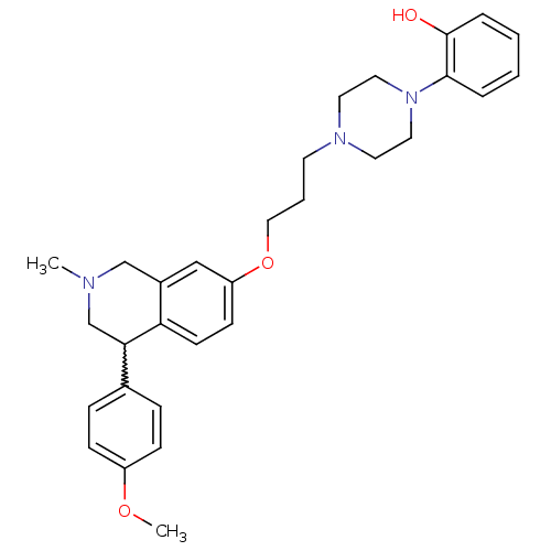 Chemical structure of BindingDB Monomer ID 50198592