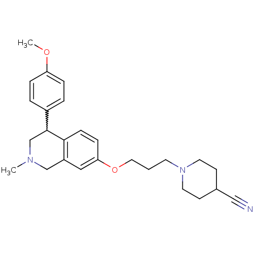 Chemical structure of BindingDB Monomer ID 50198595