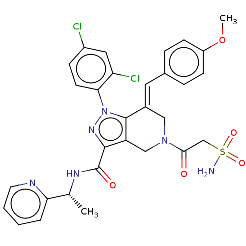 Chemical structure of BindingDB Monomer ID 50198733