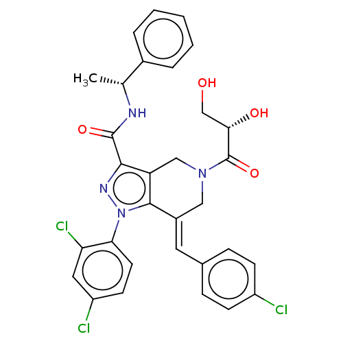 Chemical structure of BindingDB Monomer ID 50198734