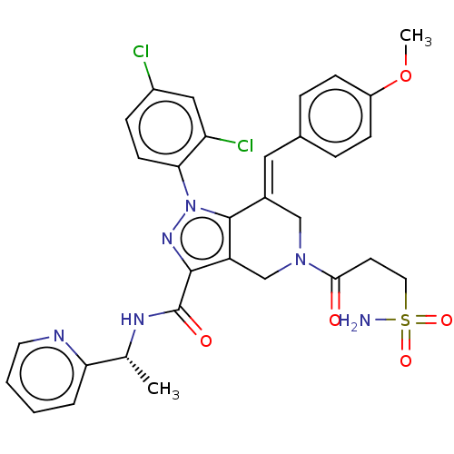 Chemical structure of BindingDB Monomer ID 50198740