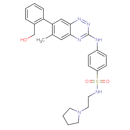 Chemical structure of BindingDB Monomer ID 50198781