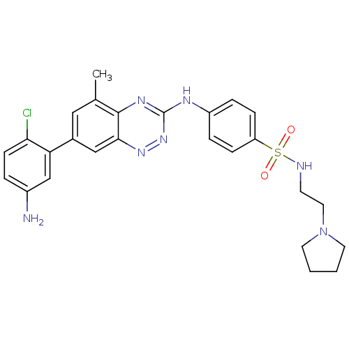 Chemical structure of BindingDB Monomer ID 50198786