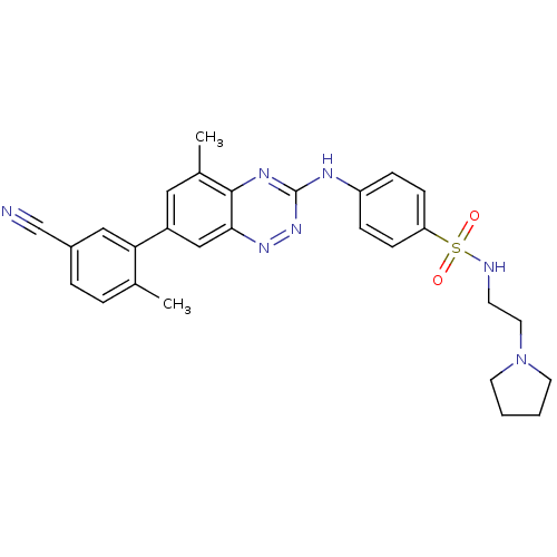 Chemical structure of BindingDB Monomer ID 50198794