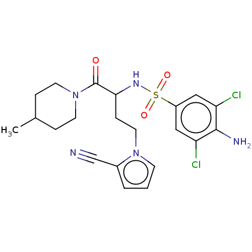 Chemical structure of BindingDB Monomer ID 50198920