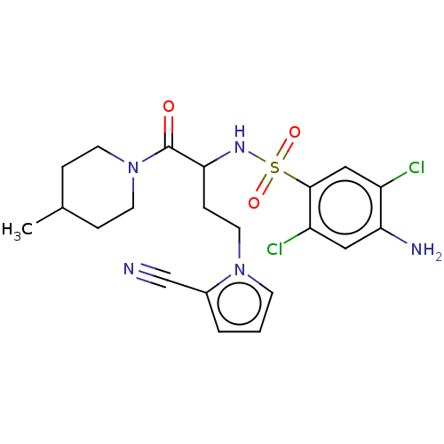Chemical structure of BindingDB Monomer ID 50198995