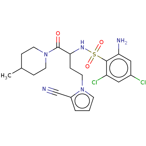 Chemical structure of BindingDB Monomer ID 50199029