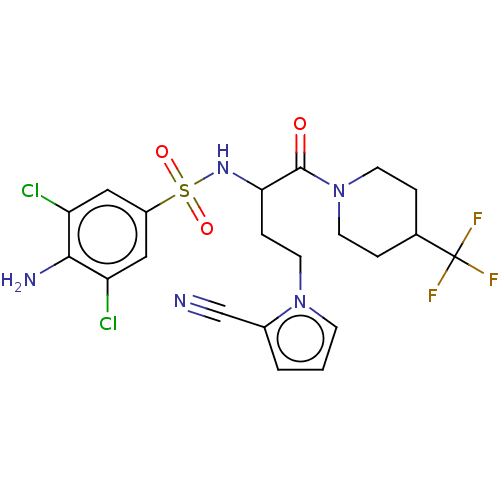 Chemical structure of BindingDB Monomer ID 50199055