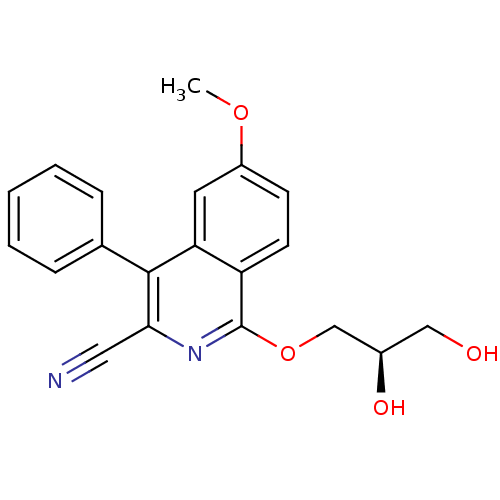 Chemical structure of BindingDB Monomer ID 50199066