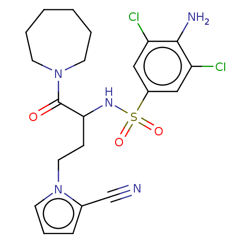 Chemical structure of BindingDB Monomer ID 50199072