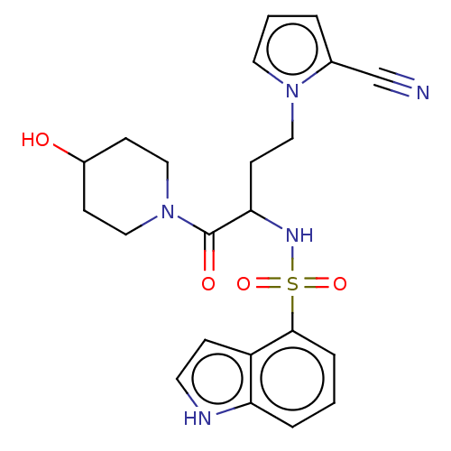 Chemical structure of BindingDB Monomer ID 50199074