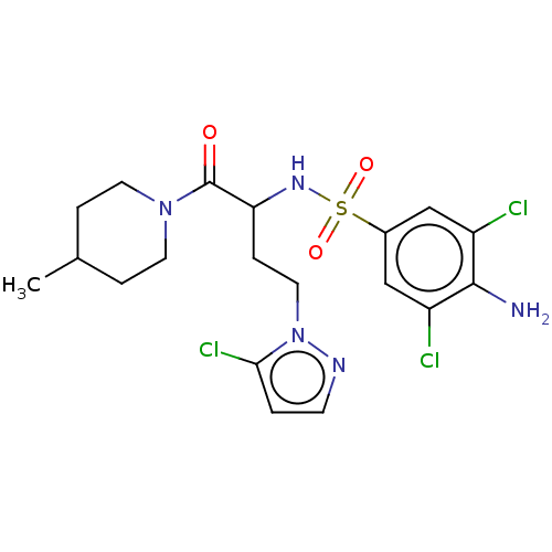 Chemical structure of BindingDB Monomer ID 50199088