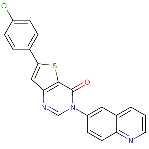 Chemical structure of BindingDB Monomer ID 50199231