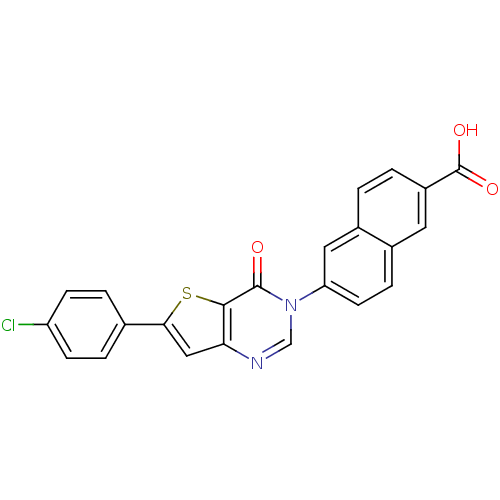 Chemical structure of BindingDB Monomer ID 50199243