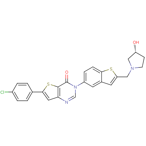 Chemical structure of BindingDB Monomer ID 50199261