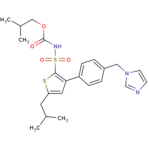 Chemical structure of BindingDB Monomer ID 50199315