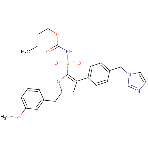 Chemical structure of BindingDB Monomer ID 50199323