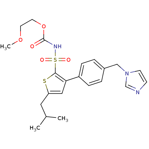 Chemical structure of BindingDB Monomer ID 50199328