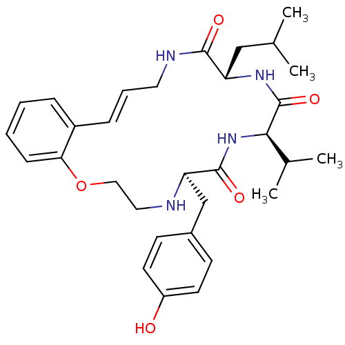 Chemical structure of BindingDB Monomer ID 50199353