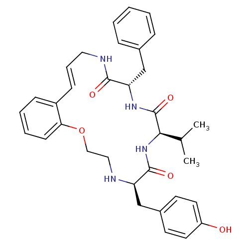 Chemical structure of BindingDB Monomer ID 50199362