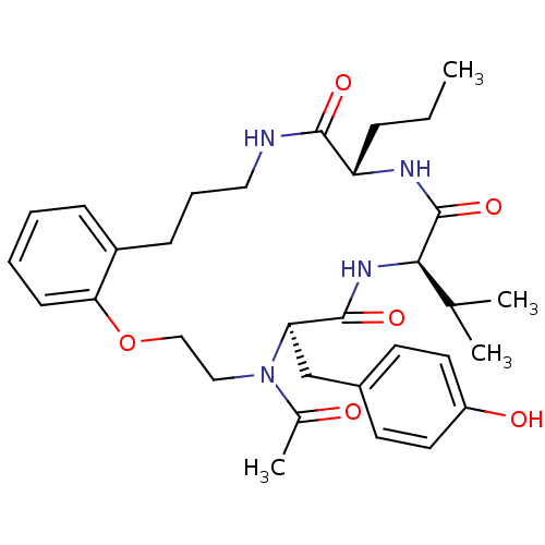 Chemical structure of BindingDB Monomer ID 50199366