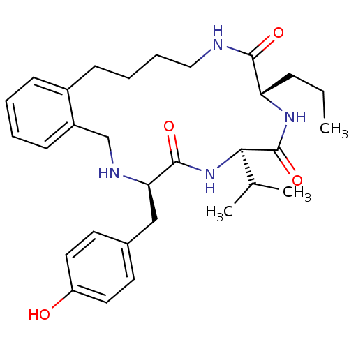Chemical structure of BindingDB Monomer ID 50199370