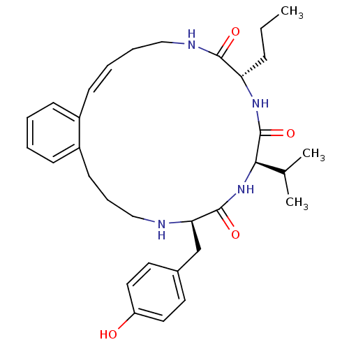 Chemical structure of BindingDB Monomer ID 50199374