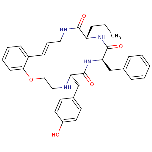 Chemical structure of BindingDB Monomer ID 50199377