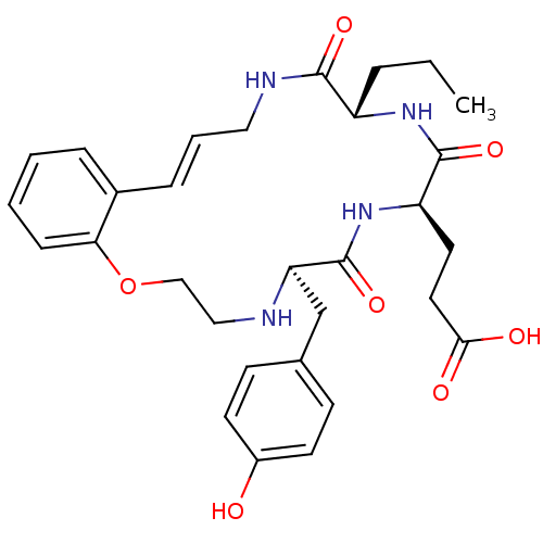 Chemical structure of BindingDB Monomer ID 50199383
