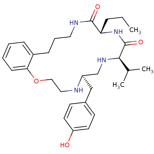 Chemical structure of BindingDB Monomer ID 50199385