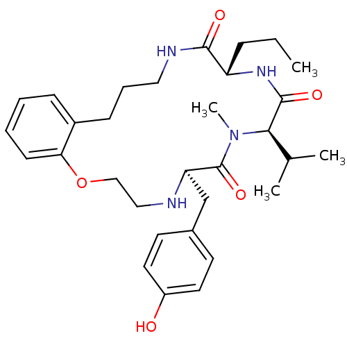 Chemical structure of BindingDB Monomer ID 50199387