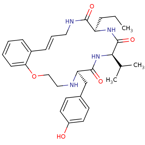 Chemical structure of BindingDB Monomer ID 50199390