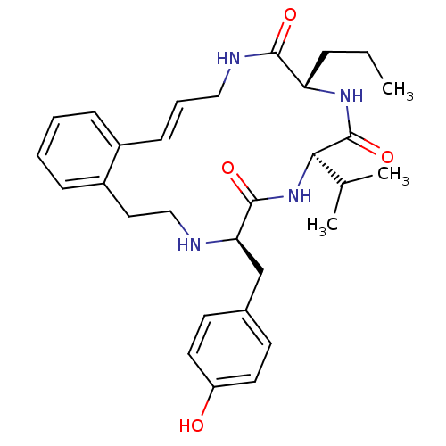 Chemical structure of BindingDB Monomer ID 50199393