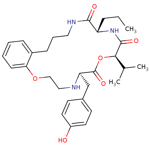 Chemical structure of BindingDB Monomer ID 50199394