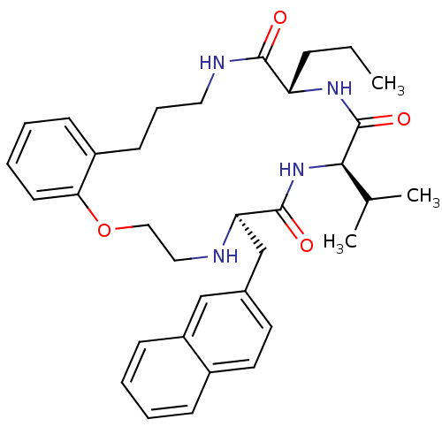 Chemical structure of BindingDB Monomer ID 50199396