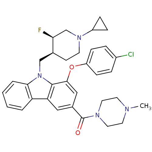 Chemical structure of BindingDB Monomer ID 50199581