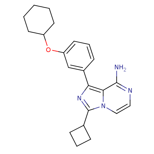 Chemical structure of BindingDB Monomer ID 50199642