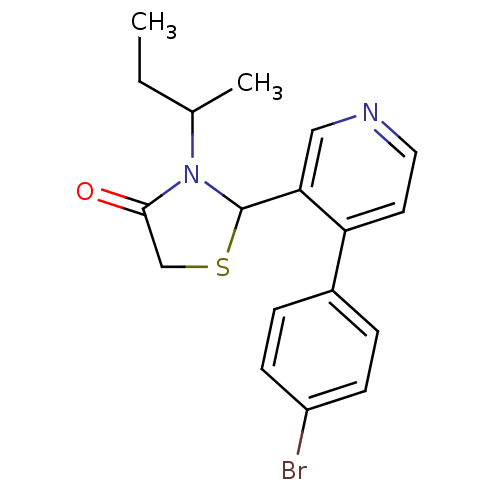 Chemical structure of BindingDB Monomer ID 50199822