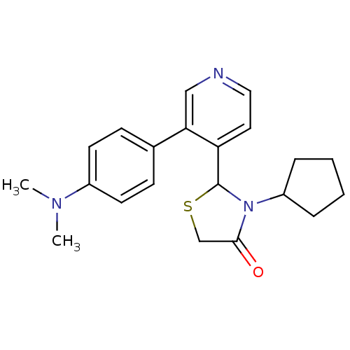 Chemical structure of BindingDB Monomer ID 50199823