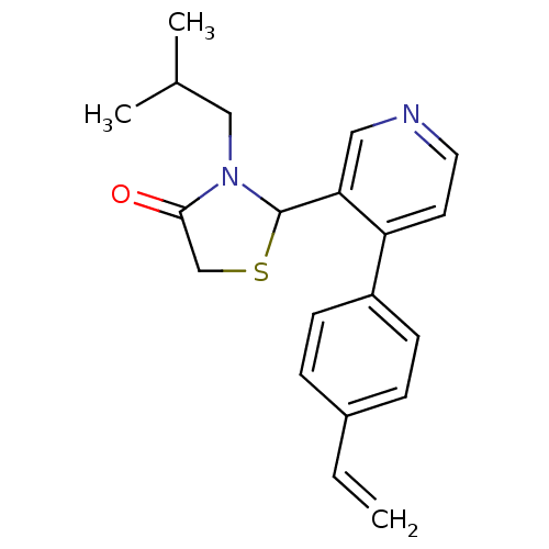 Chemical structure of BindingDB Monomer ID 50199832