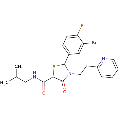 Chemical structure of BindingDB Monomer ID 50199844