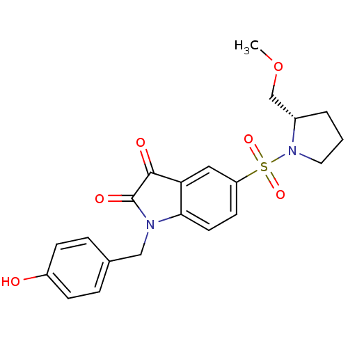Chemical structure of BindingDB Monomer ID 50200307