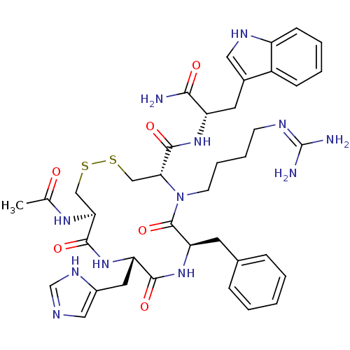 Chemical structure of BindingDB Monomer ID 50200354