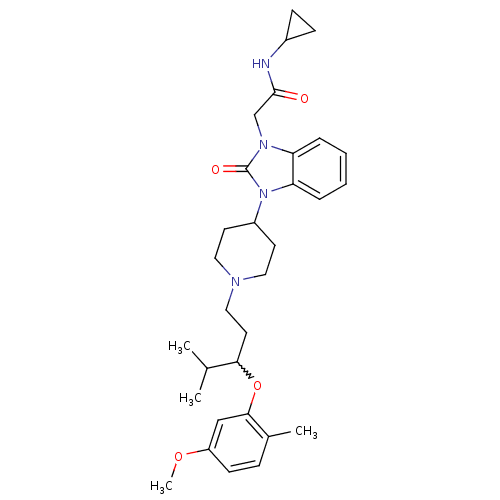 Chemical structure of BindingDB Monomer ID 50200608