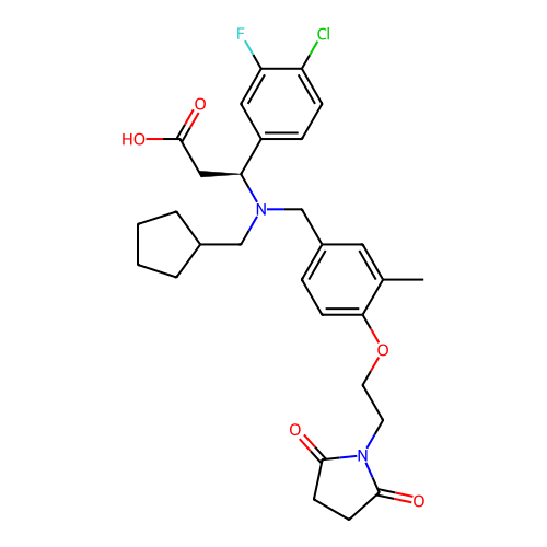 Chemical structure of BindingDB Monomer ID 50200719