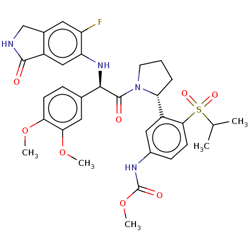 Chemical structure of BindingDB Monomer ID 50201263