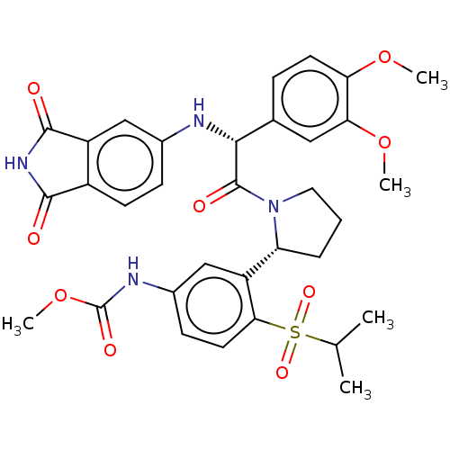 Chemical structure of BindingDB Monomer ID 50201264